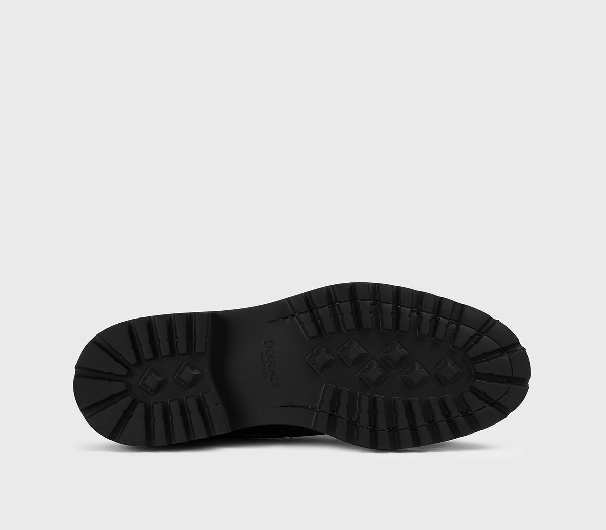 Doucal's Lace-Up Shoes, Black Suede Leather
