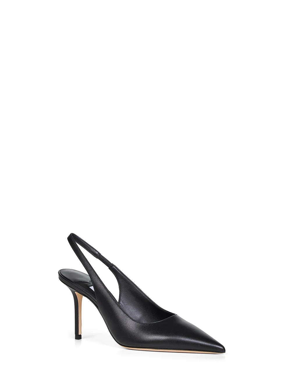 حذاء بكعب Jimmy Choo Loves 85، جلد أسود
