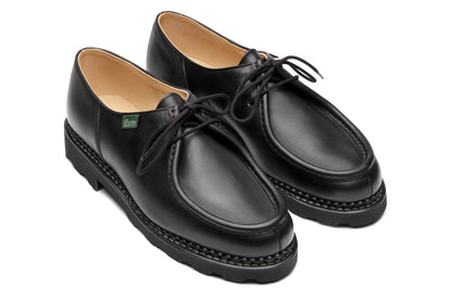 حذاء برباط Michael من Paraboot، جلد أسود