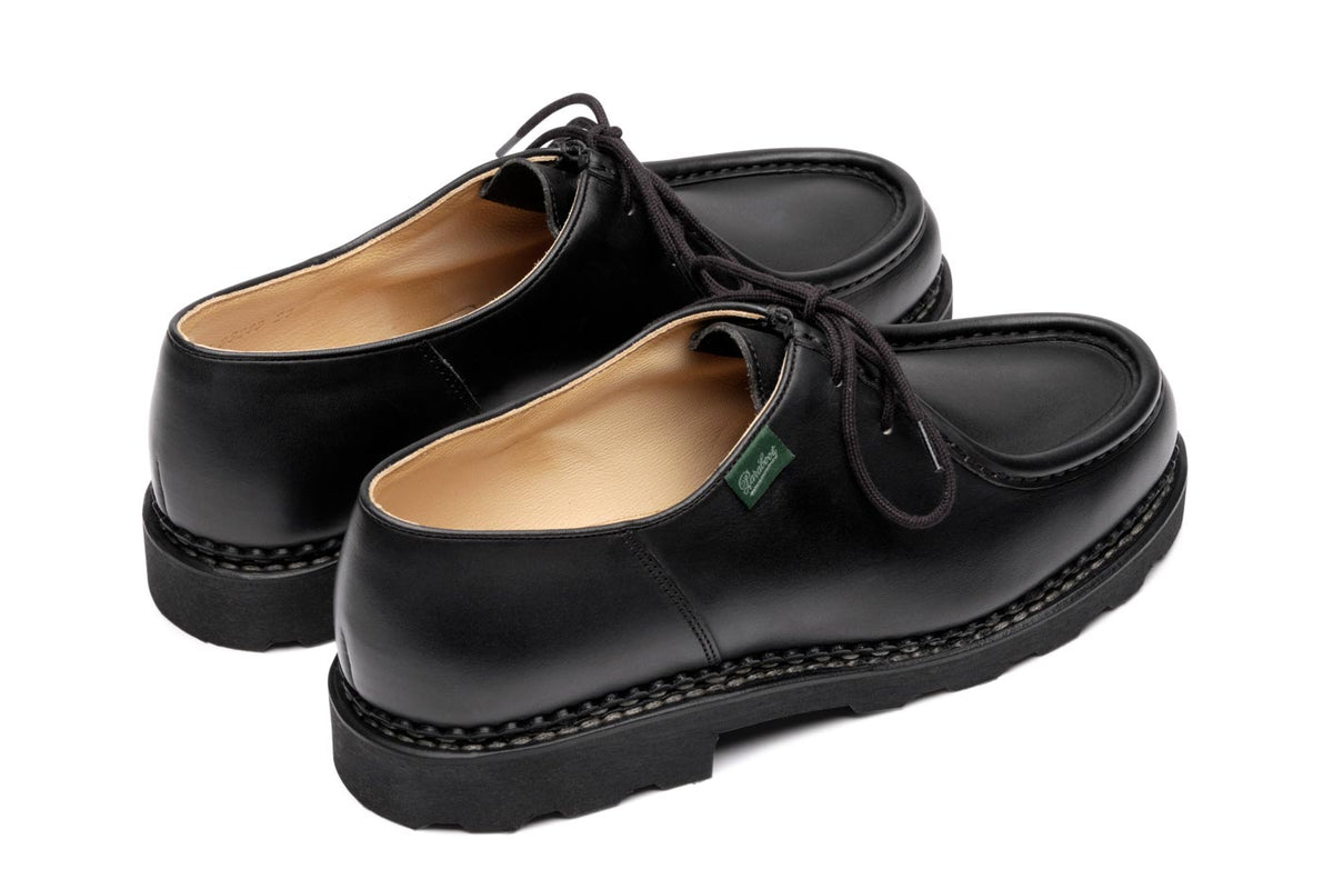 حذاء برباط Michael من Paraboot، جلد أسود