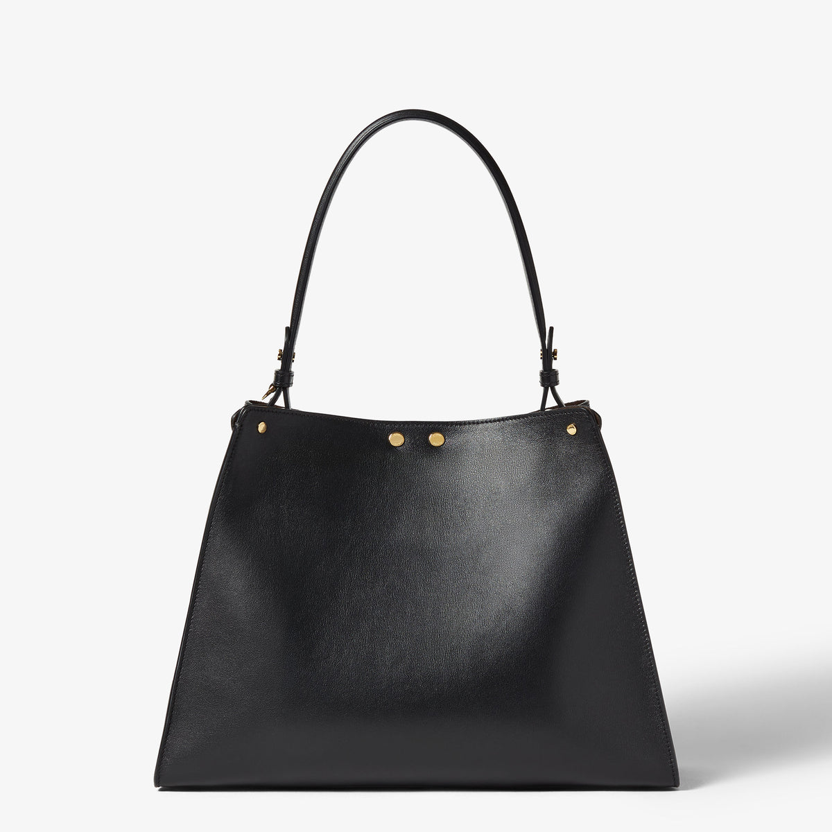 Fendi Way Medium Shoulder Bag, Black Calfskin