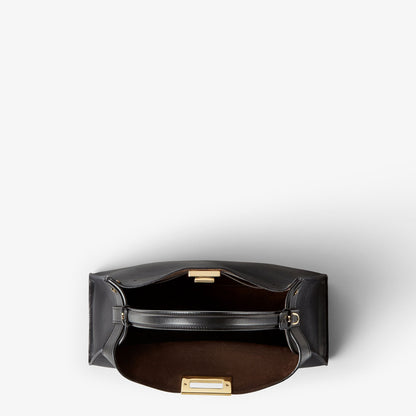 Fendi Way Medium Shoulder Bag, Black Calfskin