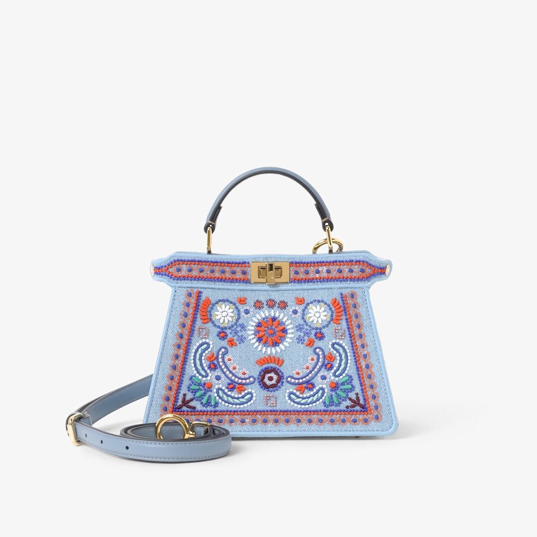 Fendi Bag, Blue Denim