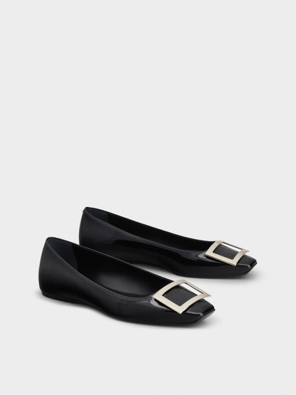 Roger Vivier Trompette Ballerinas, Patent Leather