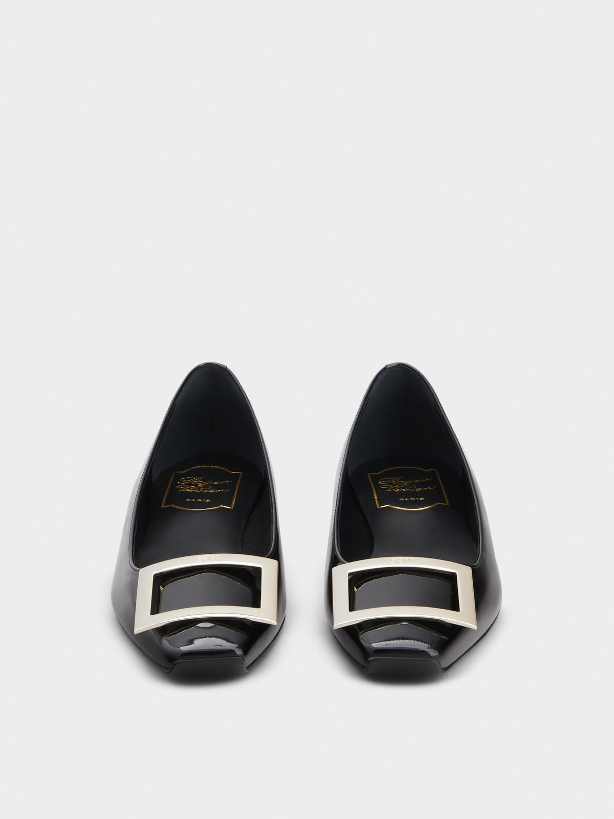 Roger Vivier Trompette Ballerinas, Patent Leather