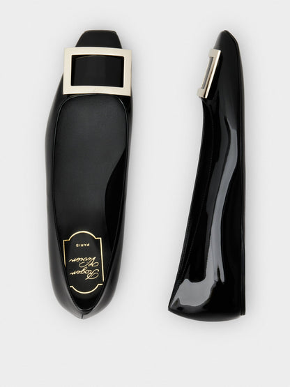Roger Vivier Trompette Ballerinas, Patent Leather
