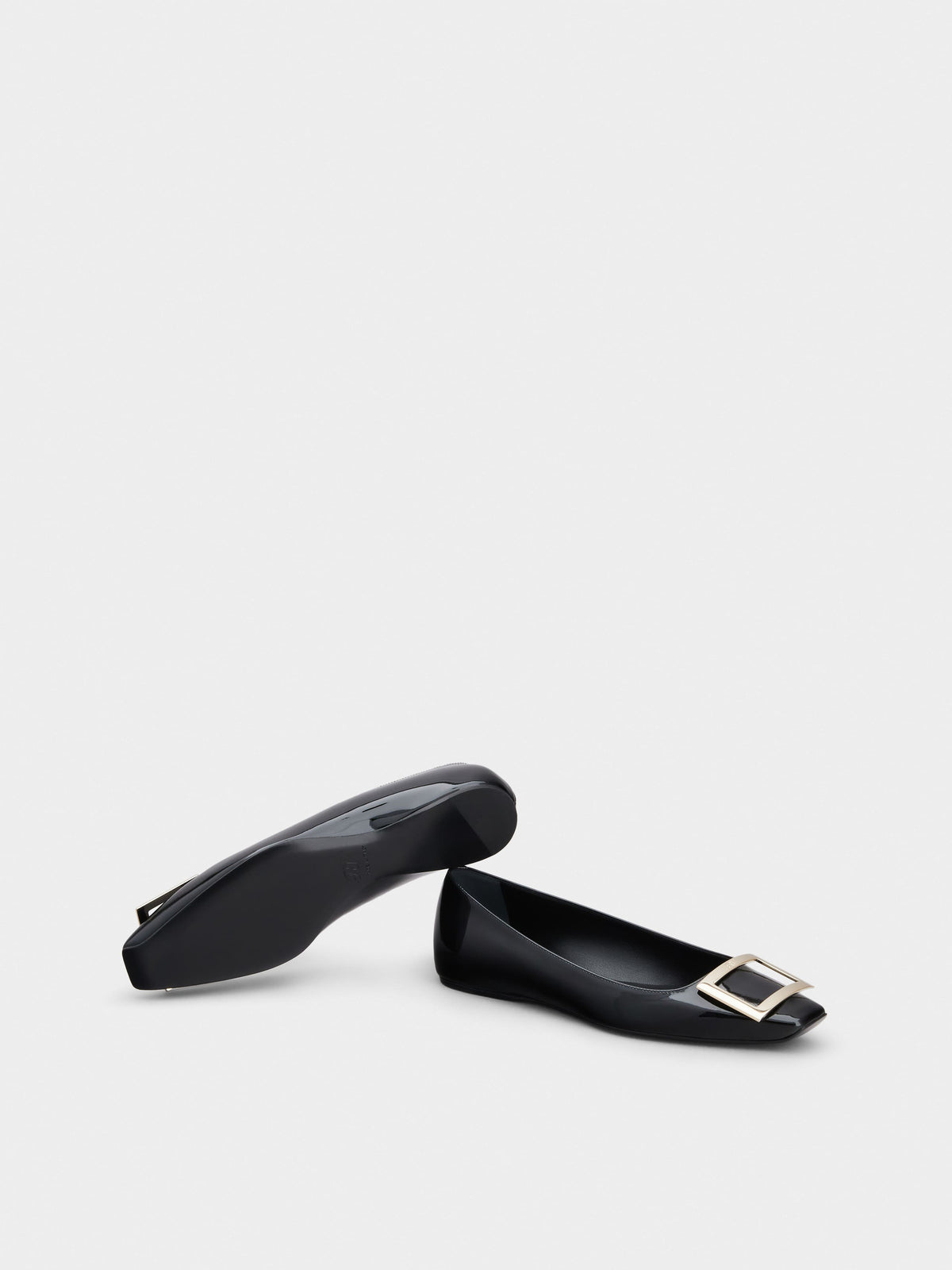 Roger Vivier Trompette Ballerinas, Patent Leather