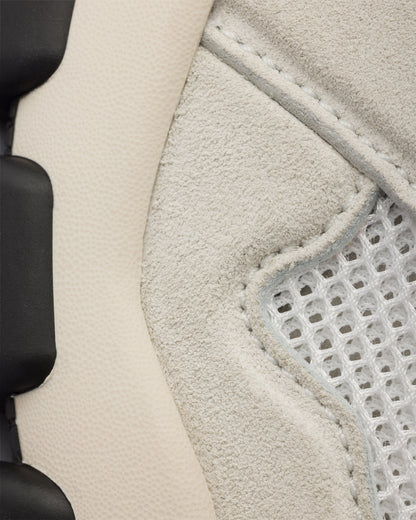 Prada Technical Mesh & Suede Sneakers, Black & White