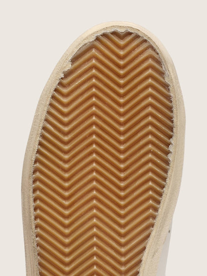 حذاء رياضي Super-Star من Golden Goose، جلد أبيض