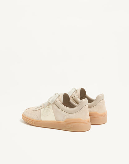 Valentino Garavani Upvillage Sneakers, Beige Suede