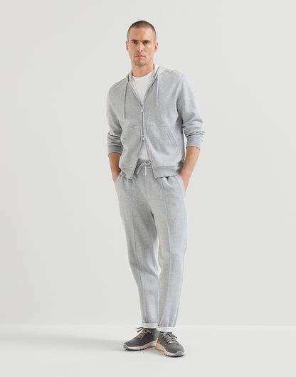 Brunello Cucinelli Wool Knit Runners, Grey