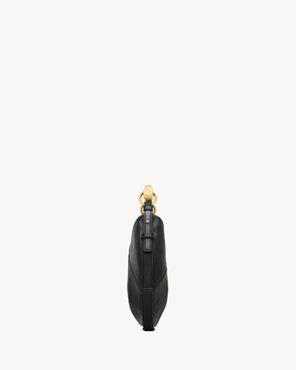 حقيبة 851432 من Saint Laurent، جلد عجل أسود