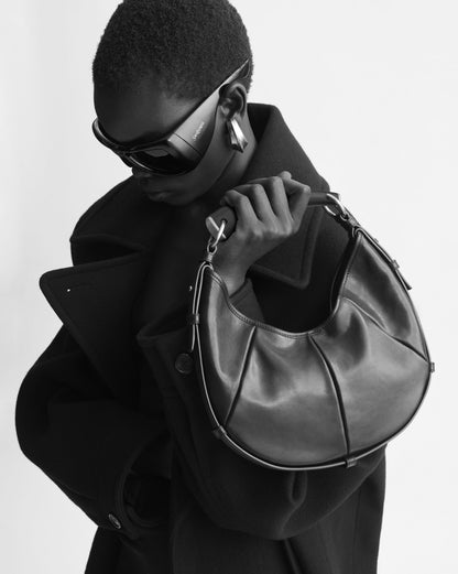 حقيبة 851432 من Saint Laurent، جلد عجل أسود