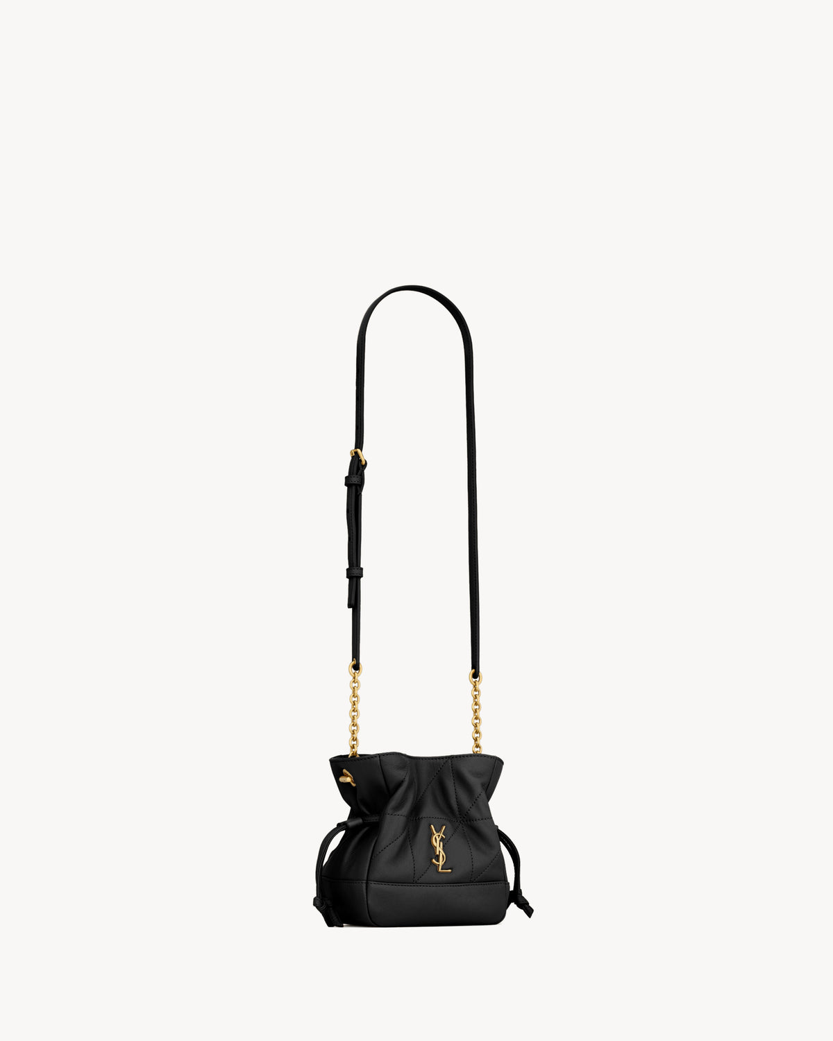 حقيبة 859174 من Saint Laurent، جلد عجل أسود