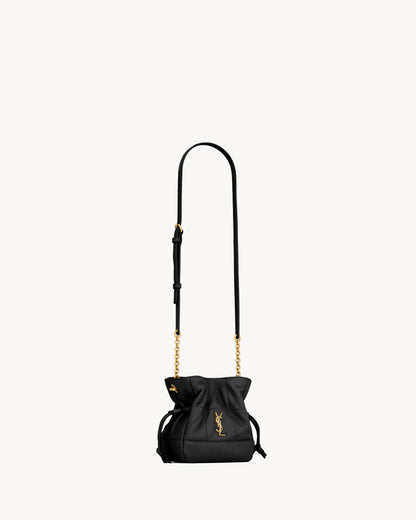 حقيبة 859174 من Saint Laurent، جلد عجل أسود