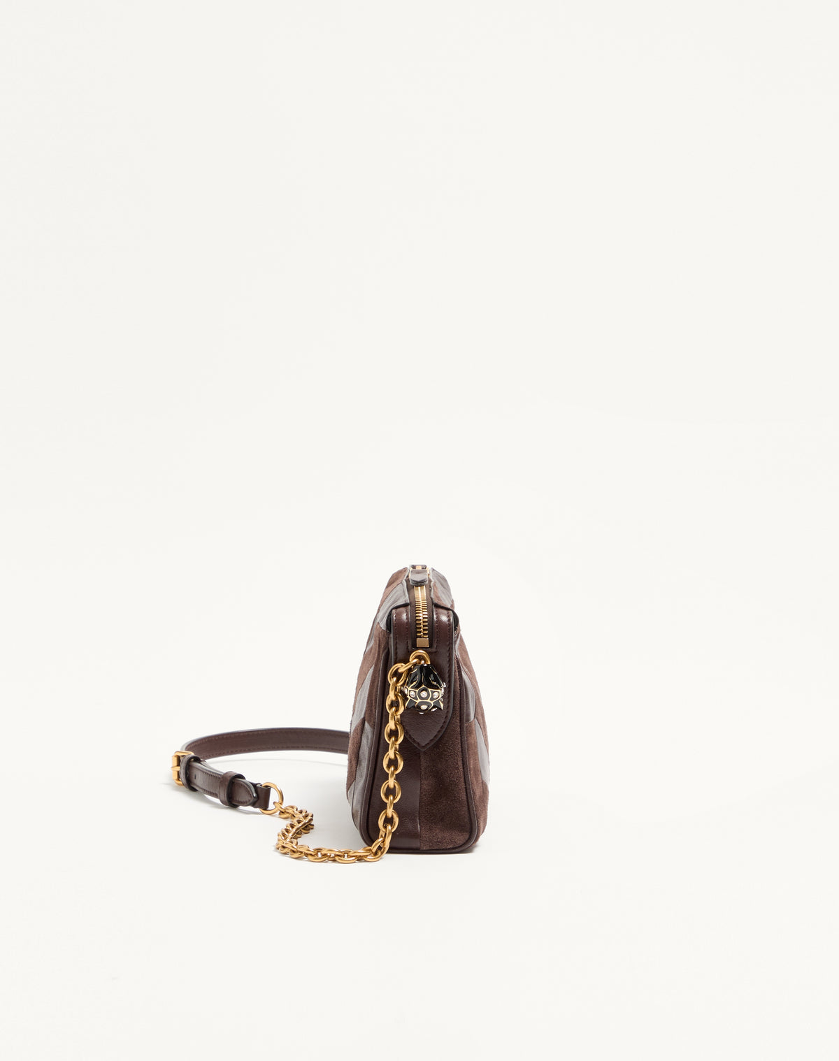 حقيبة كروس VLogo Signature من Valentino Garavani، باتشورك بني