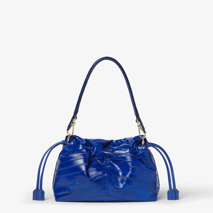 حقيبة كتف من Fendi، جلد عجل باتشورك أزرق