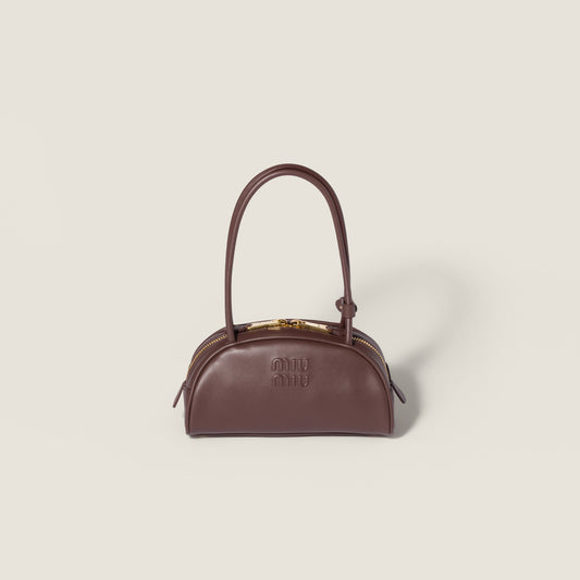 Miu Miu Shoulder Bag, Brown Calf Leather