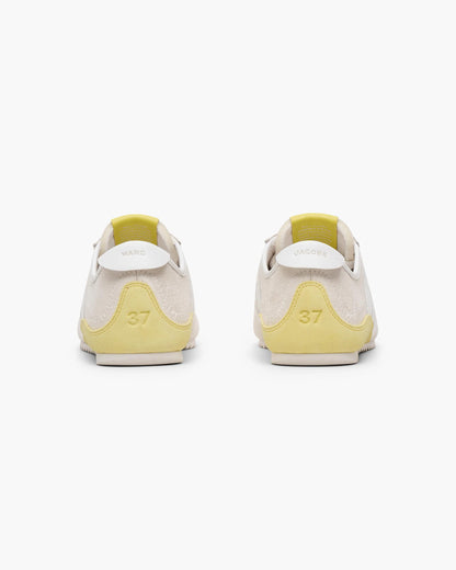 Marc Jacobs Sneakers, Neutral Calf Leather & Polyester