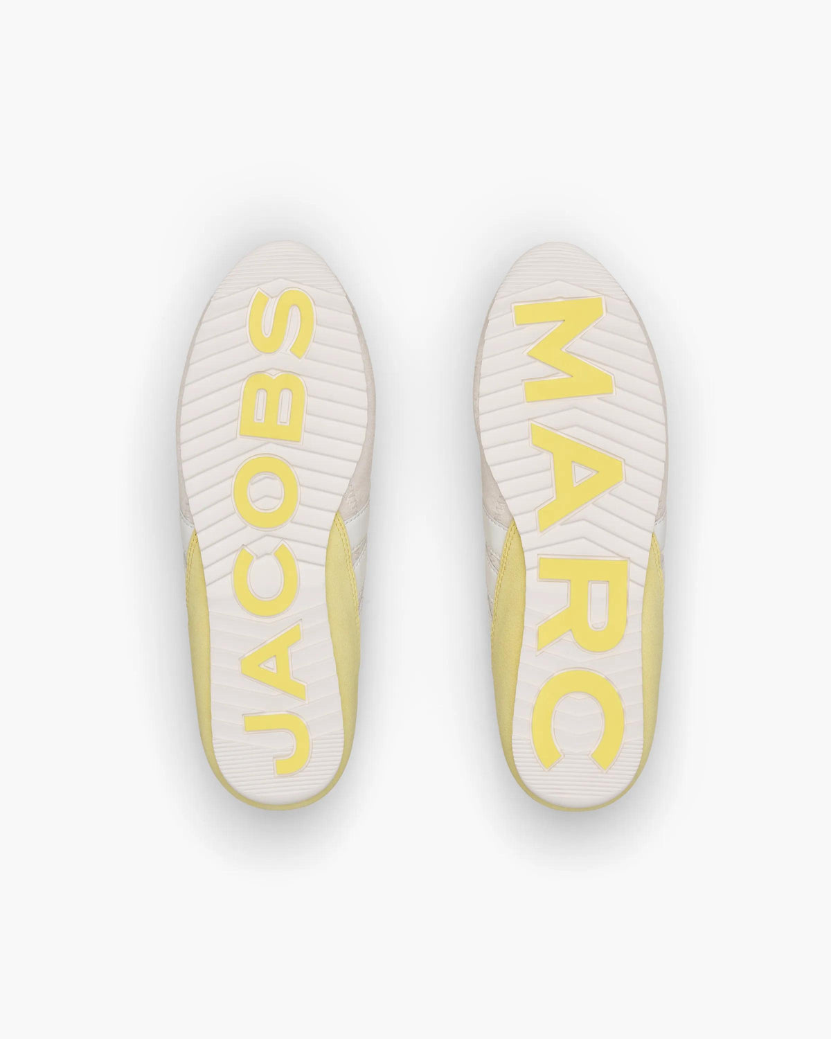 Marc Jacobs Sneakers, Neutral Calf Leather & Polyester