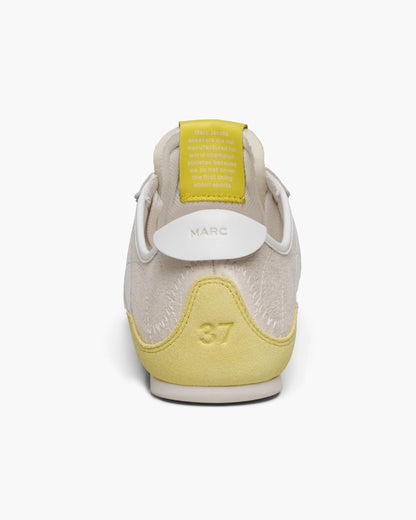 Marc Jacobs Sneakers, Neutral Calf Leather & Polyester