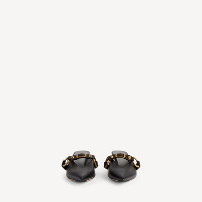 حذاء بكعب 55mm من Balenciaga، جلد عجل أسود