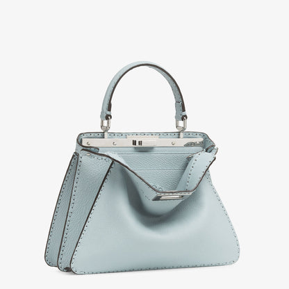 Fendi Peekaboo ISeeU Medium, Light Blue Cuoio Romano