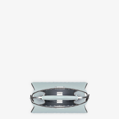 Fendi Peekaboo ISeeU Small Bag, Light Blue Leather
