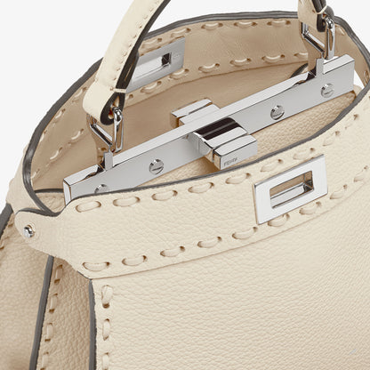 Fendi Peekaboo ISeeU Small, Beige Cuoio Romano