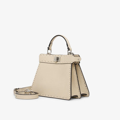 Fendi Peekaboo ISeeU Small, Beige Cuoio Romano