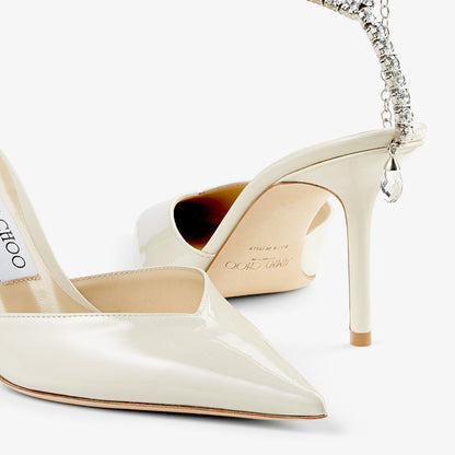 JIMMY CHOO - LINEN / CRYSTAL