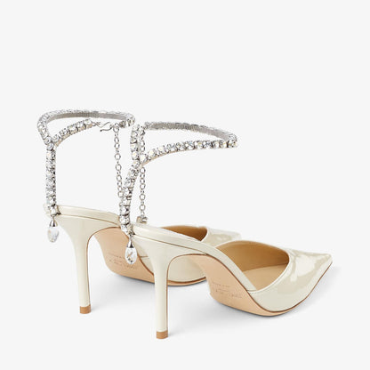 JIMMY CHOO - LINEN / CRYSTAL