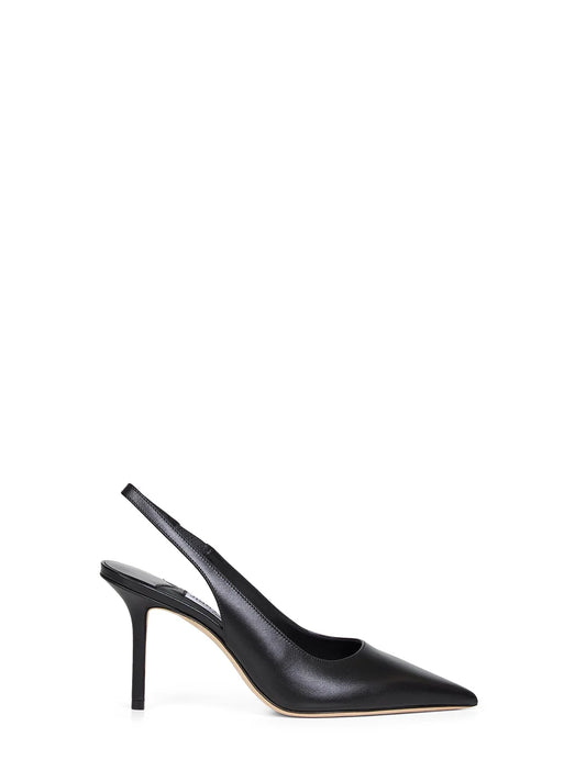 حذاء بكعب Jimmy Choo Loves 85، جلد أسود
