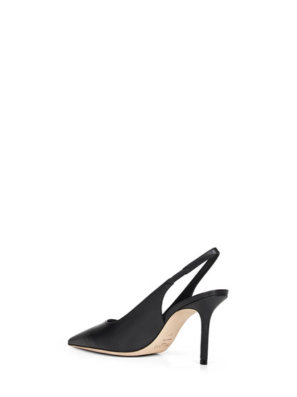 حذاء بكعب Jimmy Choo Loves 85، جلد أسود