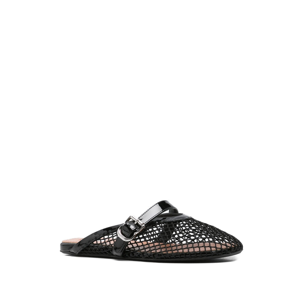 Alaïa Sneakers in black calf leather — side profile | La Parisienne Qatar