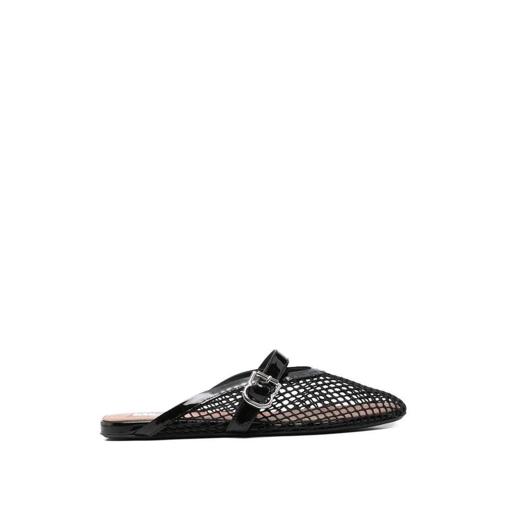 Alaïa Sneakers in black calf leather — front view | La Parisienne Qatar