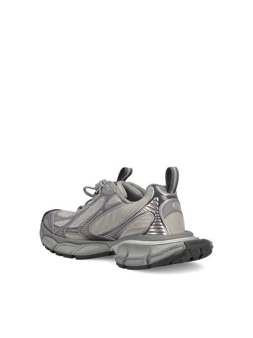 Balenciaga 3XL grey distressed mesh sneaker — detail view | La Parisienne Qatar
