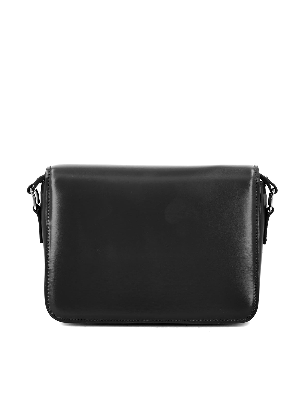 Celine Triomphe Classique calfskin bag silver hardware — side profile | La Parisienne Qatar
