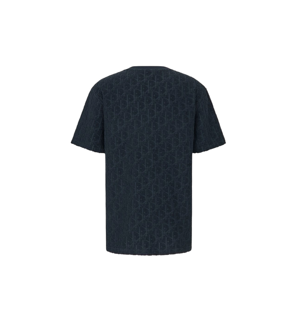 Dior Oblique blue T-shirt — side profile | La Parisienne Qatar