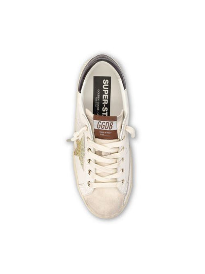 Golden Goose Super-Star white leather sneaker — side profile | La Parisienne Qatar