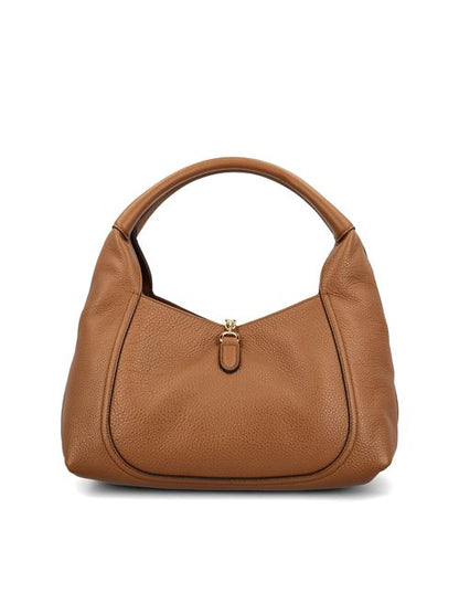 Gucci Softbit brown calfskin shoulder bag — rear view | La Parisienne Qatar