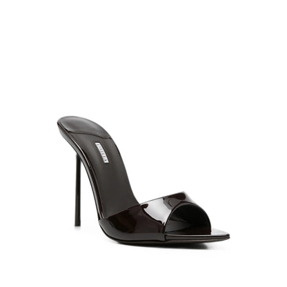 Le Silla shoes in brown calf leather — rear view | La Parisienne Qatar
