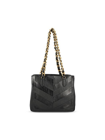 Loewe Hammock Flip bag in brown calfskin — rear view | La Parisienne Qatar