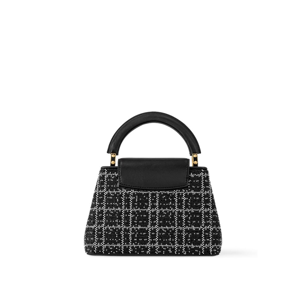 Louis Vuitton Capucines Mini — Black Taurillon Leather