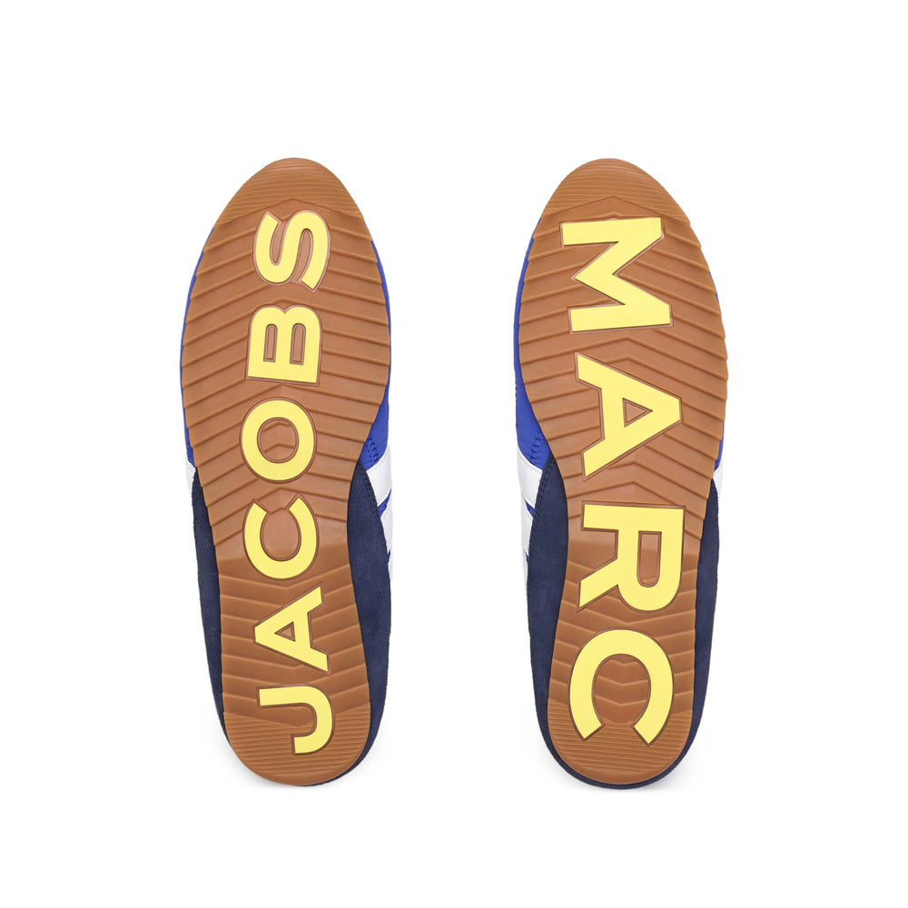 Marc Jacobs sneakers in blue — rear view | La Parisienne Qatar