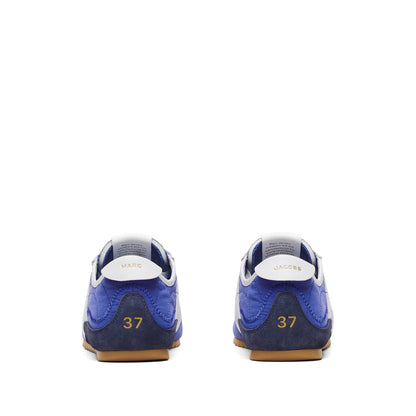 Marc Jacobs sneakers in blue — styling view | La Parisienne Qatar