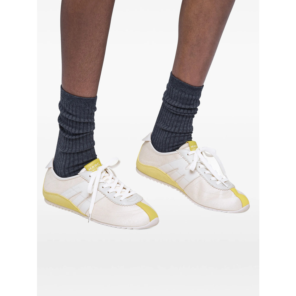 Marc Jacobs sneakers in neutral tones — side profile | La Parisienne Qatar