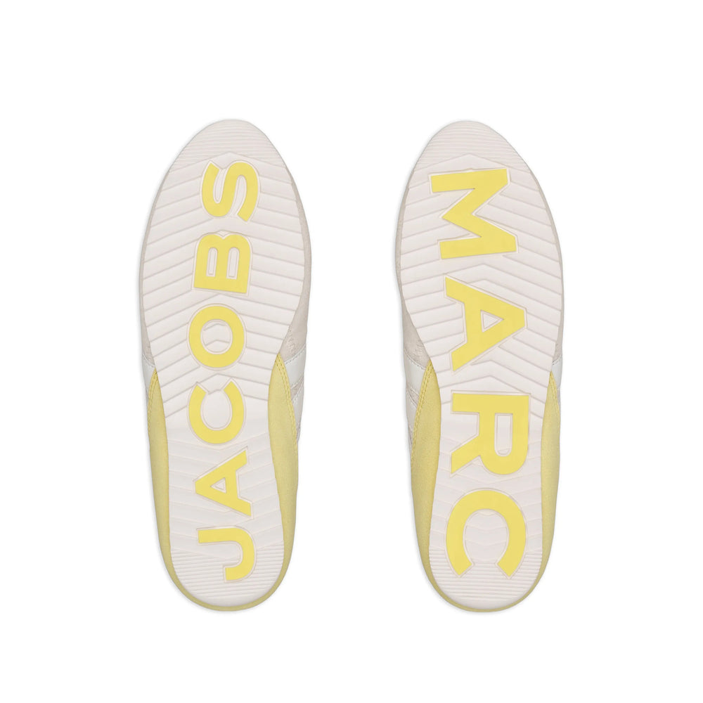 Marc Jacobs sneakers in neutral tones — rear view | La Parisienne Qatar