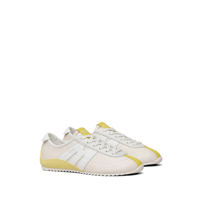 Marc Jacobs sneakers in neutral tones — styling view | La Parisienne Qatar