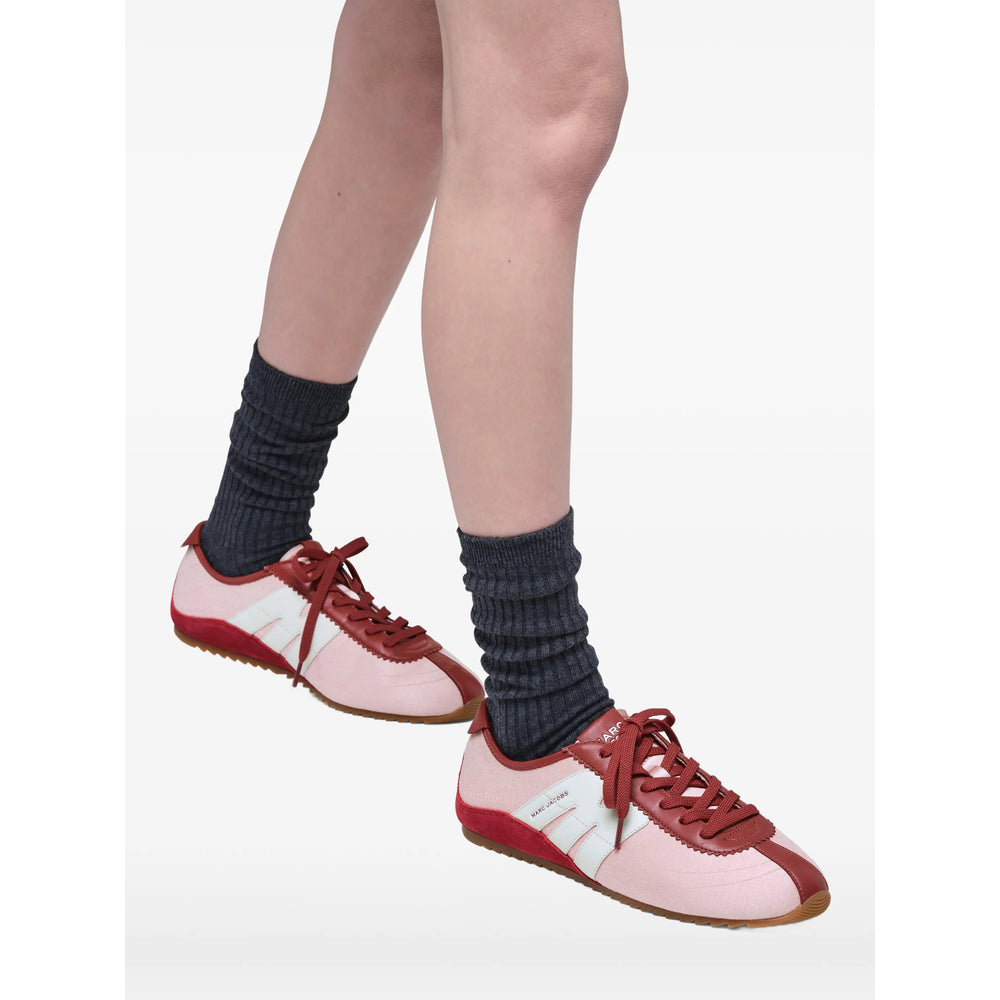 Marc Jacobs sneakers in pink — side profile | La Parisienne Qatar